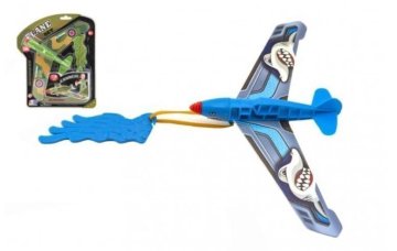 Teddies Izmetna ravnina iz plastike 25x14cm 2 barvi na kartici