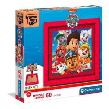 Clementoni Sestavljanka Frame me up - Paw Patrol 60 kosov