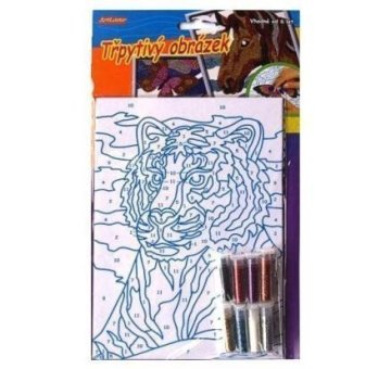 ArtLover Set bleščeča slika/mešanje 3 motivov