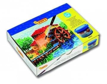 JOVI tempera barve 12x35ml v skodelici + čopič