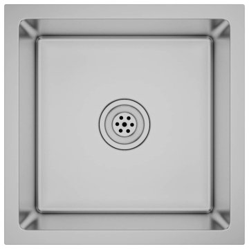 Vidaxl Ročno izdelano kuhinjsko pomivalno korito nerjaveče jeklo