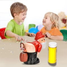 Netscroll Tekočina za milne mehurčke 100 ml, dolgotrajni mavrični mehurčki, dopolnilo za igračo BlowSanta, čarobni učinek za praznično zabavo, Bubbles.