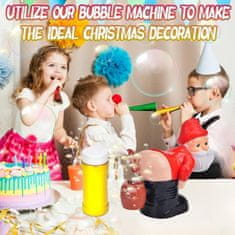 Netscroll Tekočina za milne mehurčke 100 ml, dolgotrajni mavrični mehurčki, dopolnilo za igračo BlowSanta, čarobni učinek za praznično zabavo, Bubbles.