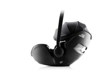 Britax Römer Baby Safe Pro Style avtosedež, 40-87cm, i-Size, črn (Carbon Black)