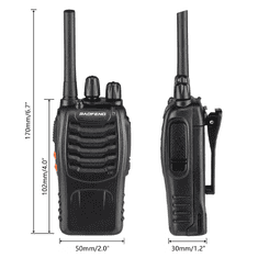 Baofeng 888S – komplet 2 kos, Radijska postaja