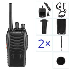 Baofeng 888S – komplet 2 kos, Radijska postaja