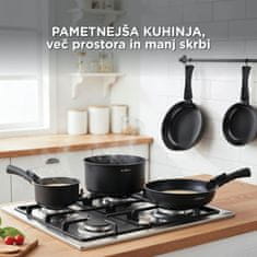 Rosmarino Click&Cook 12-delni set posode