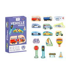 Čarobna Stena Magneti - Magnetki vozila za kreativne otroke