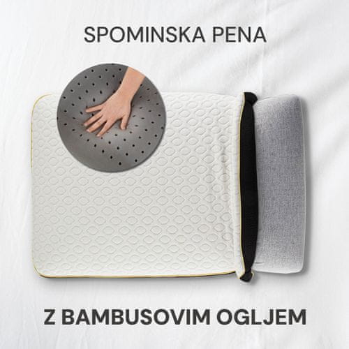 Spominska pena z bambusovim ogljem