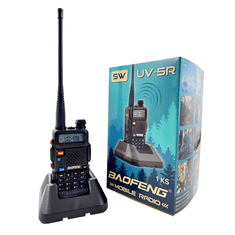 Baofeng UV‑5R 5 w, črna, radijska postaja