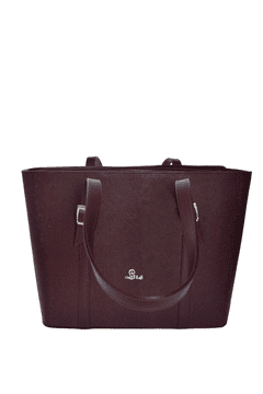 Laré poslovna torbica Luminosa, bordo, kačji vzorec, za laptop