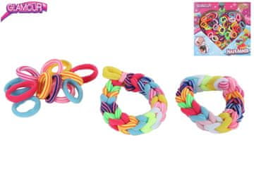 Glamour komplet elastik za lase 150 kosov