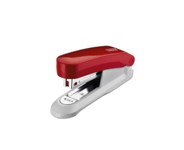 Novus Stapler E 15, 15 listov, rdeč sijaj