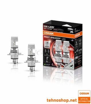 Osram LED ŽARNICE NIGHT BREAKER SPEED 450 H4 64193DWNBSP-2HB 12V P43t 2HB