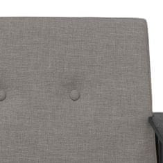 Vidaxl fotelj Taupe 59 x 75 x 78 cm blago