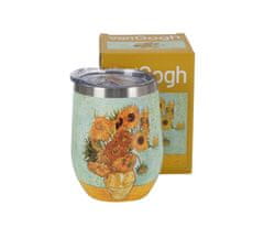 ZAKLADNICA DOBRIH I. Termo lonček z dekorjem Vincent Van Gogh Sončnice