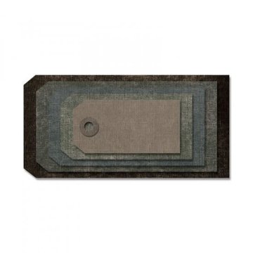 Sizzix Thinlits šablone za rezanje kovin - oznake 7 kosov