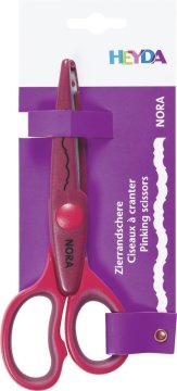 HEYDA Dekorativne škarje - Nora rdeča