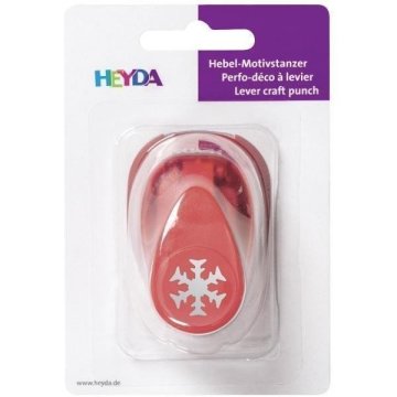 HEYDA Dekorativni luknjač velikosti S - snežinka