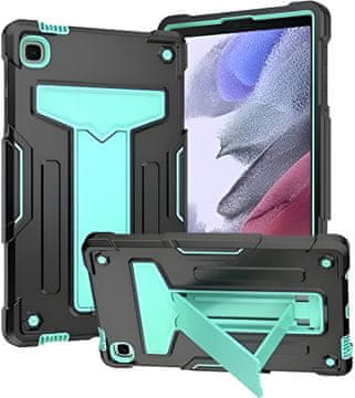 Nikcorp Oklepna torbica za tablico Samsung Galaxy Tab A7 Lite 8.7, trpežen ovitek z zaščito zaslona, turkizna barva