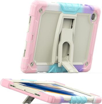 Nikcorp Trpežen zaščitni etui za iPad Pro 10.5 in Air 3, odporen na udarce, s troslojno zaščito in vgrajenim zložljivim stojalom