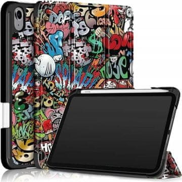 Nikcorp Zaščitni etui ovitek za Apple iPad Mini 6 8.3" 2021, magnetno stojalo s funkcijo spanja in bujenja, podpora za pisalo