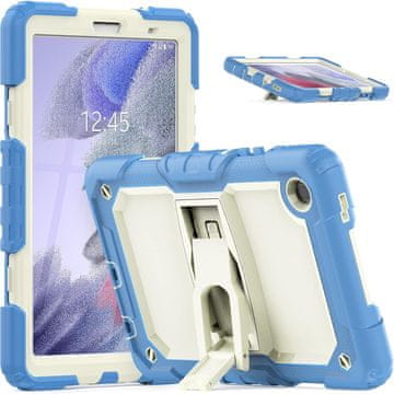 Nikcorp Vzdržljiv zaščitni ovitek za Samsung Galaxy Tab A7 10.4 z zložljivim stojalom, ročajem in nastavljivim ramenskim pasom