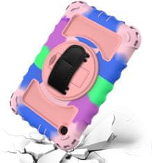 Nikcorp Vzdržljiv zaščitni ovitek za Samsung Galaxy Tab A 8.4" s 360° vrtljivim stojalom, ročajem in nastavljivim ramenskim pasom