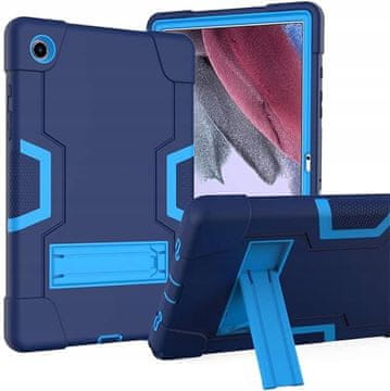 Nikcorp Oklepni zaščitni etui za tablico Samsung Galaxy Tab A 10.1 z vgrajenim stojalom, odporen na udarce, moder