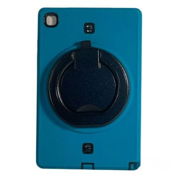 Nikcorp Oklepno ohišje s stojalom za Samsung Galaxy Tab A7 T500, moder zaščitni ovitek z večnamenskim stojalom in funkcijo spanja