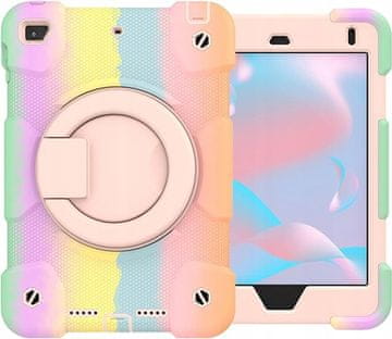 Nikcorp Vzdržljiv zaščitni etui za iPad Mini 5/4 7.9" s 360° vrtljivim stojalom, ročajem in držalom za pisalo