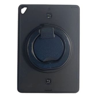 Nikcorp Oklepni ovitek s stojalom za iPad 10.2 (2019/20/21), trpežna zaščitna torbica, etui za tablico, črn