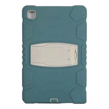 Nikcorp Pancerno ohišje s stojalom za Samsung Galaxy Tab A7 T500/T505, trpežen ovitek za tablico, zelena barva, popolna zaščita