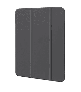 Nikcorp Zaščitni etui ovitek za iPad Mini 6 8.3" s funkcijo stojala in samodejnega bujenja/spanja, magnetni, tanek, siv
