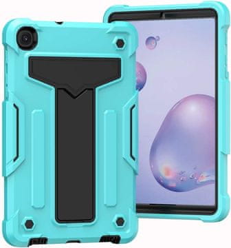 Nikcorp Oklepni etui za Samsung Galaxy Tab A 8.4" z vgrajenim stojalom, robusten ovitek za tablico, mint barva