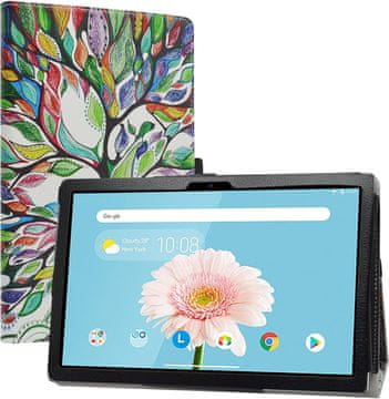 Nikcorp Zložljiv etui ovitek za tablico Teclast P20HD / M40 10.1" iz PU usnja s funkcijo stojala in motivom drevesa