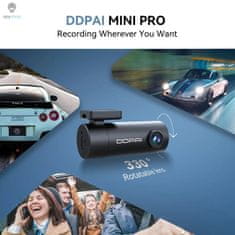 KJB DDPAI WiFi avtomobilski DVR Mini Pro HD nočni vid 1296P snemalnik za armaturno ploščo