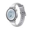 Watch S4 pametna ura, 41 mm, usnjen pas, bela