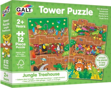 Galt Puzzle Hiša na drevesu 12 kosov