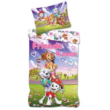 Paw Patrol Posteljnina Tačke na Patrulji - Friends 4 Ever