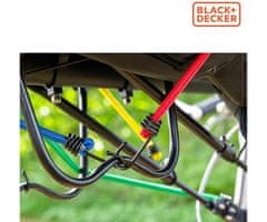 Black+Decker elastični trakovi za pripenjanje, 10 kosov, večbarvni