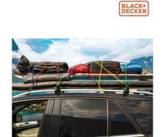 Black+Decker elastični trakovi za pripenjanje, 10 kosov, večbarvni