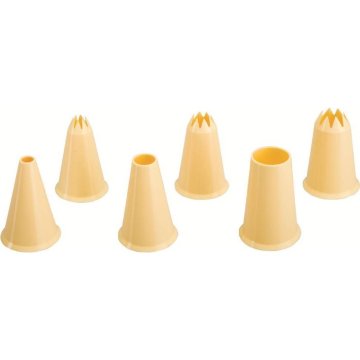 Ibili Komplet plastičnih konic za pecivo - 6 kosov -