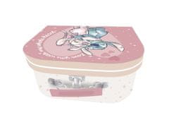 Arditex Otroški kovček iz kartona Lilo &amp; Stitch - roza, 19 × 14 × 7 cm (WD171517)