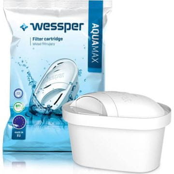 Wessper Vodni filter Aquamax 1 kos (združljiv z Brita Maxtra) -