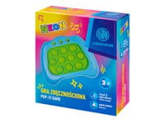 Astra Senzorična igrača POP-IT AstraFUN Neon - škatla 1 kos (brez baterij), 714024902