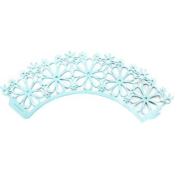 Ibili Okrasni ovratnik za pecivo za kekse Barva: Modra