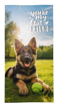 Detexpol Ovčja brisača Bombaž - frotir, 70/140 cm