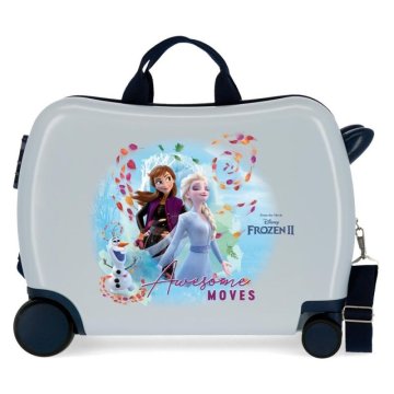 Disney JOUMMABAGS Otroški kovček na kolesih Ledeno kraljestvo Awesome MAXI ABS plastika, 50x38x20 cm, prostornina 34 l