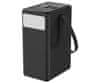 PMPB8065 polnilna baterija, 65W, 80.000mAh, QC3.0, PD, 4xUSB-A, 2xUSB-C, LED luč, črna